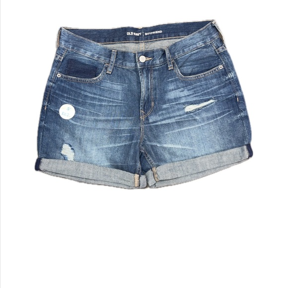 Old Navy Pants - NWOT Old Navy Boyfriend Cuffed Denim Shorts